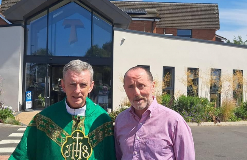 fr michael and eddie hughes